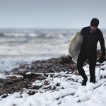 Breaking stereotypes - surfing on the Baltic Sea's waters in winter